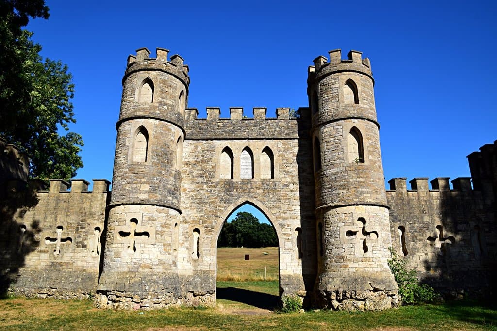 Sham Castle as seen from the expected side