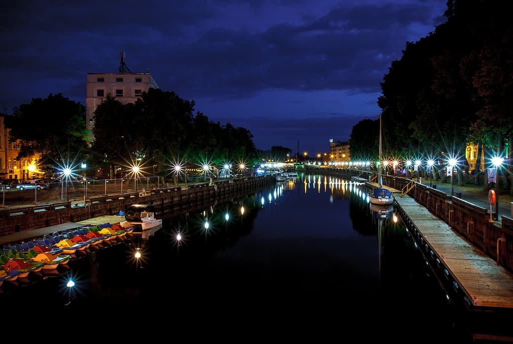 Ночной вид с моста