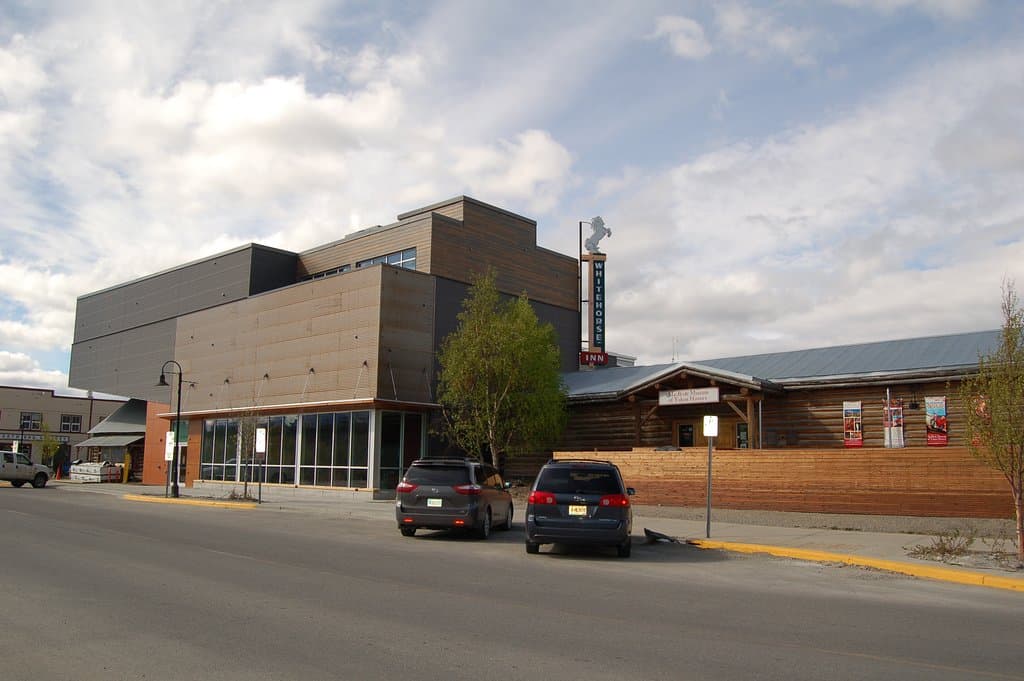 Photo of MacBride Museum, with new extension shown