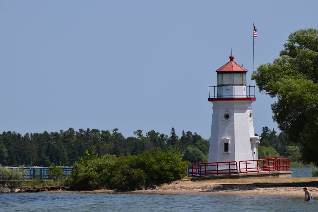 Cheboygan Crib Lighthouse