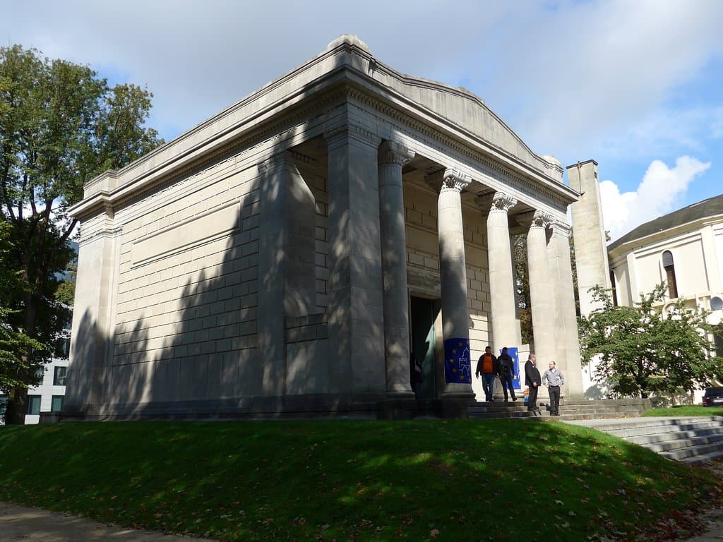 Brussels, Horta-Lambeaux 'Pavillon des Passions Humaines', outside