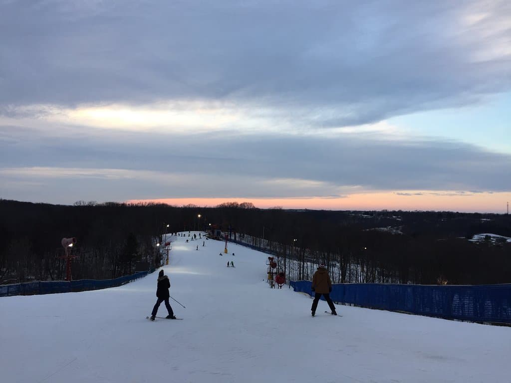 Beggining of the sunset