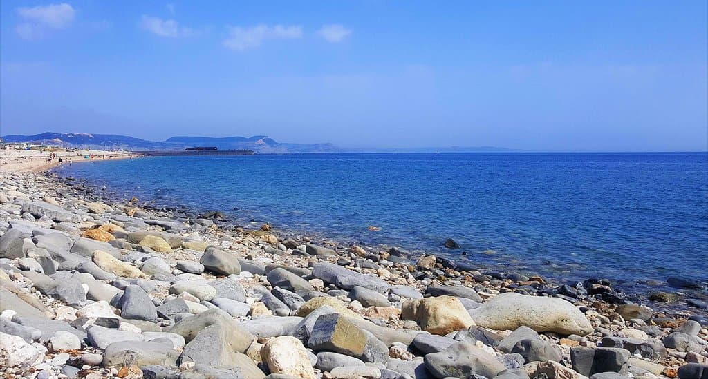View towards town