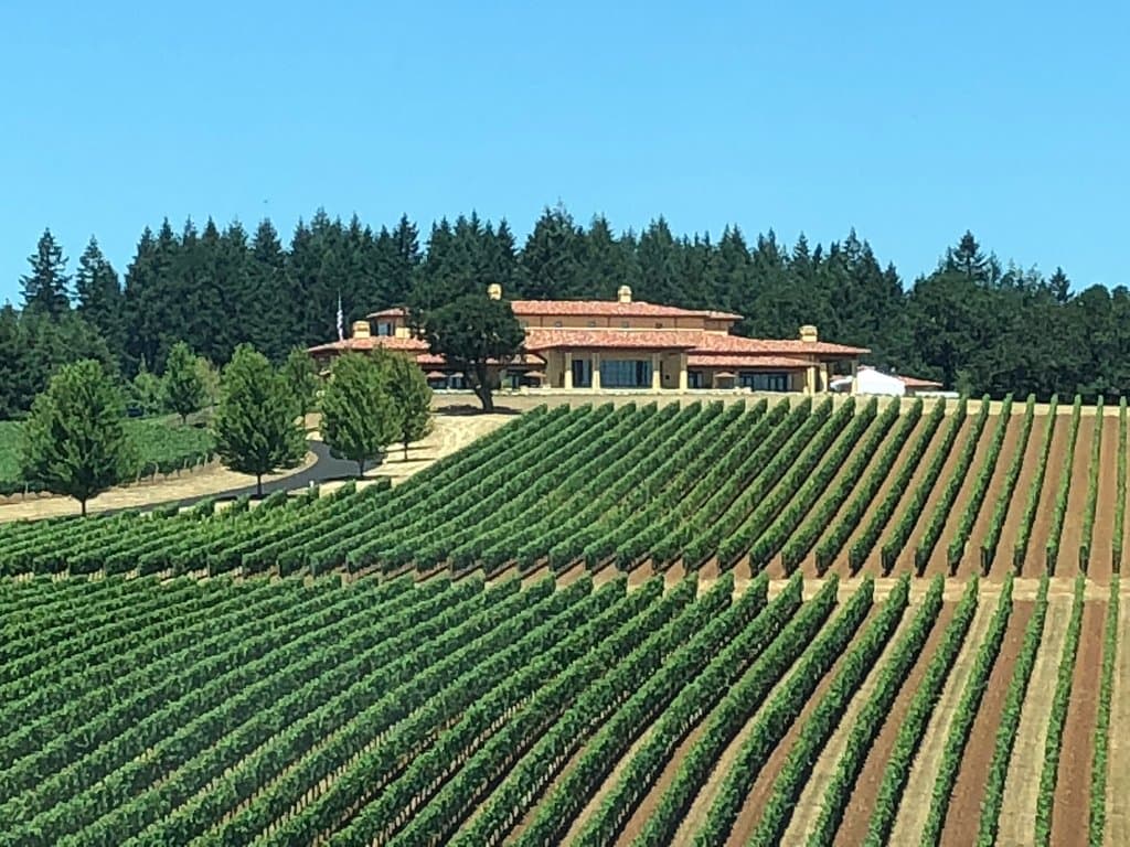 Tasting "room" aka mansion