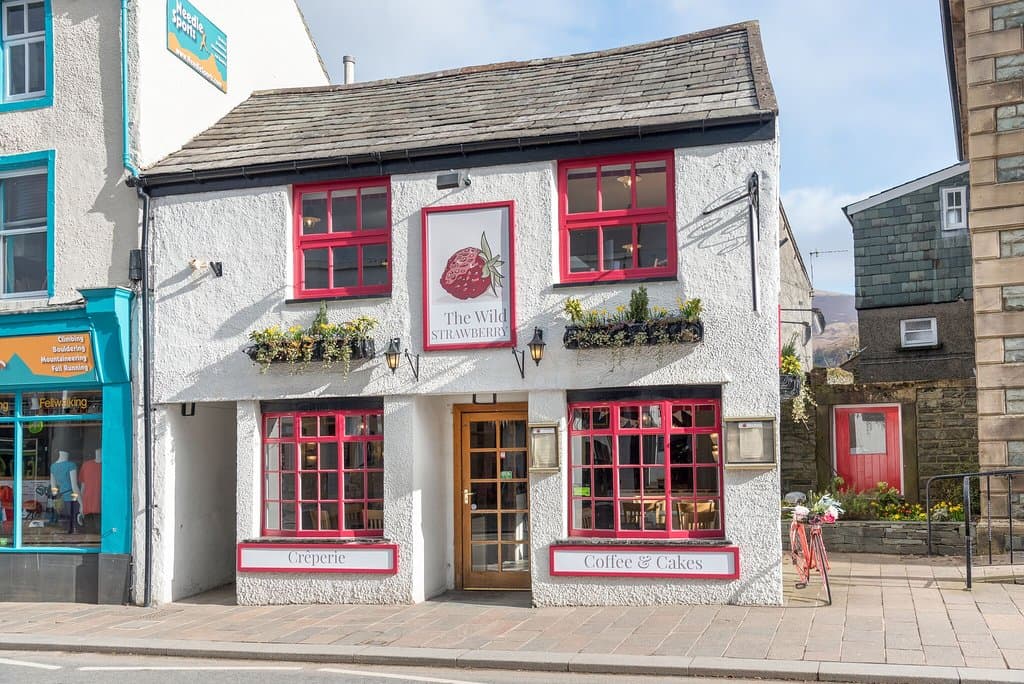 Frontage at The Wild Strawberry