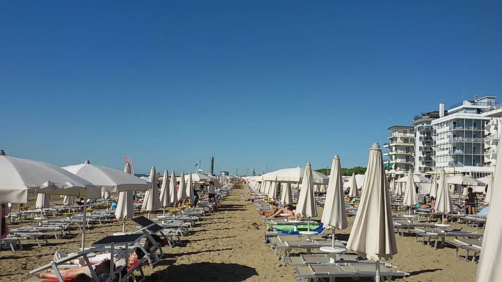 Vibrant Beachfront Promenade