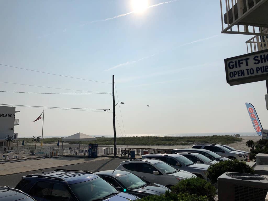 Expansive Wildwood Beach