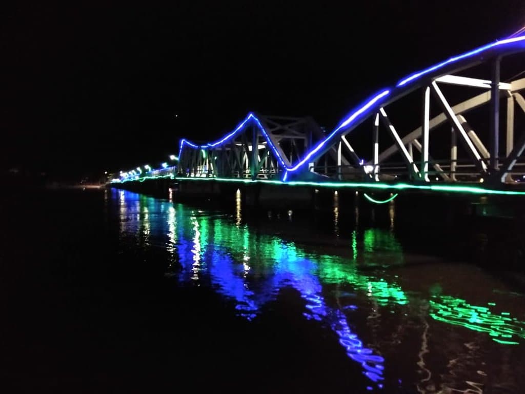 Kampot Old Bridge Entanou Bridge