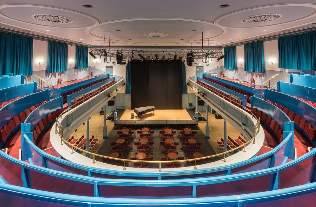 Our auditorium is a converted Georgian church