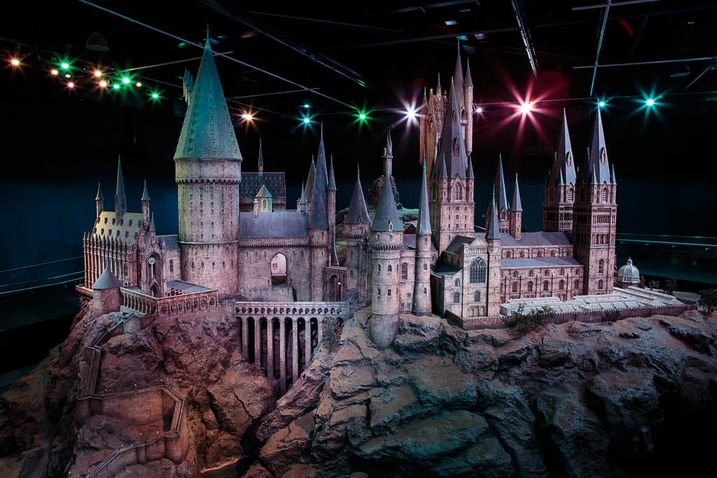 Hogwarts castle mode at Warner Bros. Studio Tour London