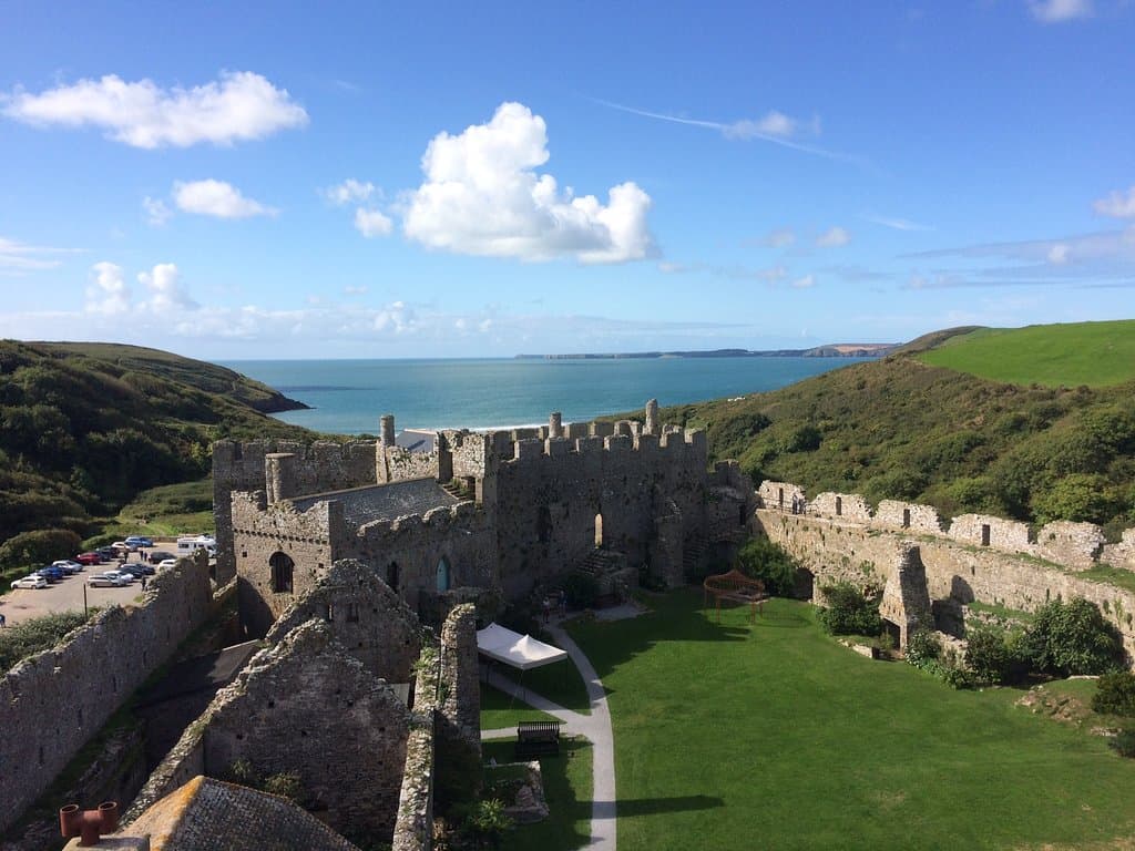 view from top of tower