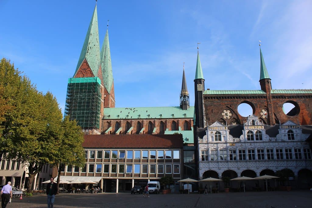 View of Church from market square