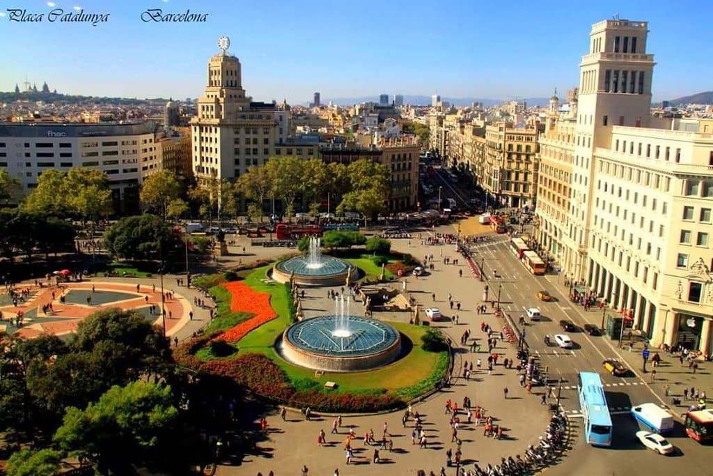 Plaça de Catalunya Barcelona