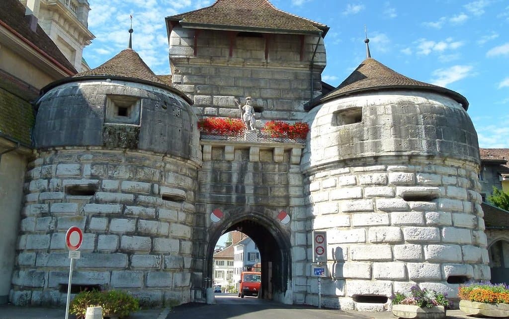 Baseltor (vue de l'extérieur de la ville)
