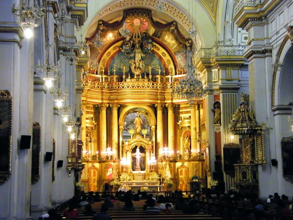 El retablo principal
