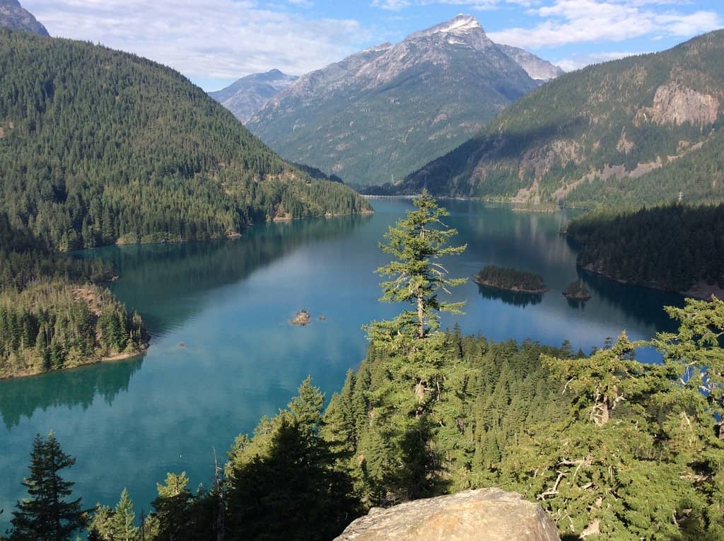 Diablo Lake's Turquoise Waters