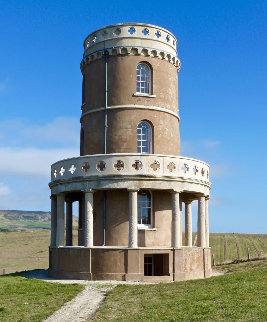 Clavell Tower, looking east