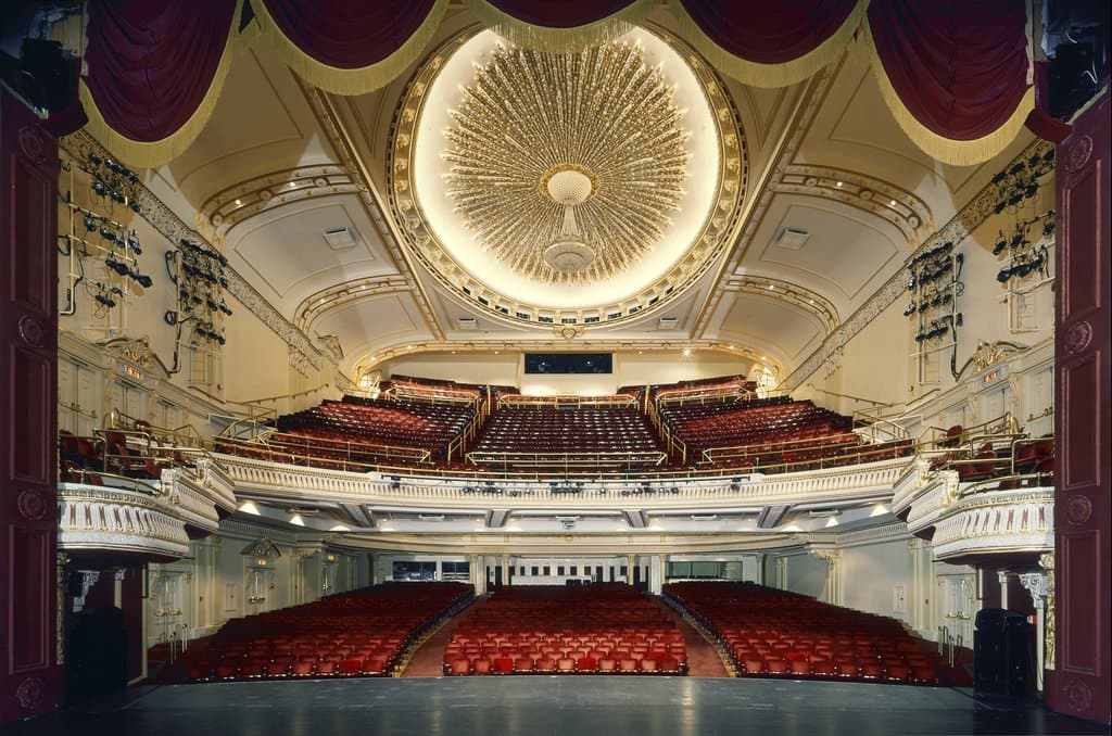 Capitol Theatre - stage to house.