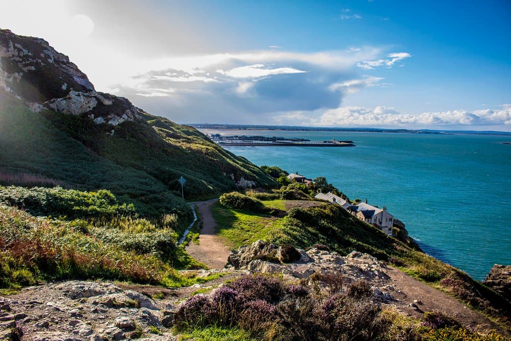 the cliffs