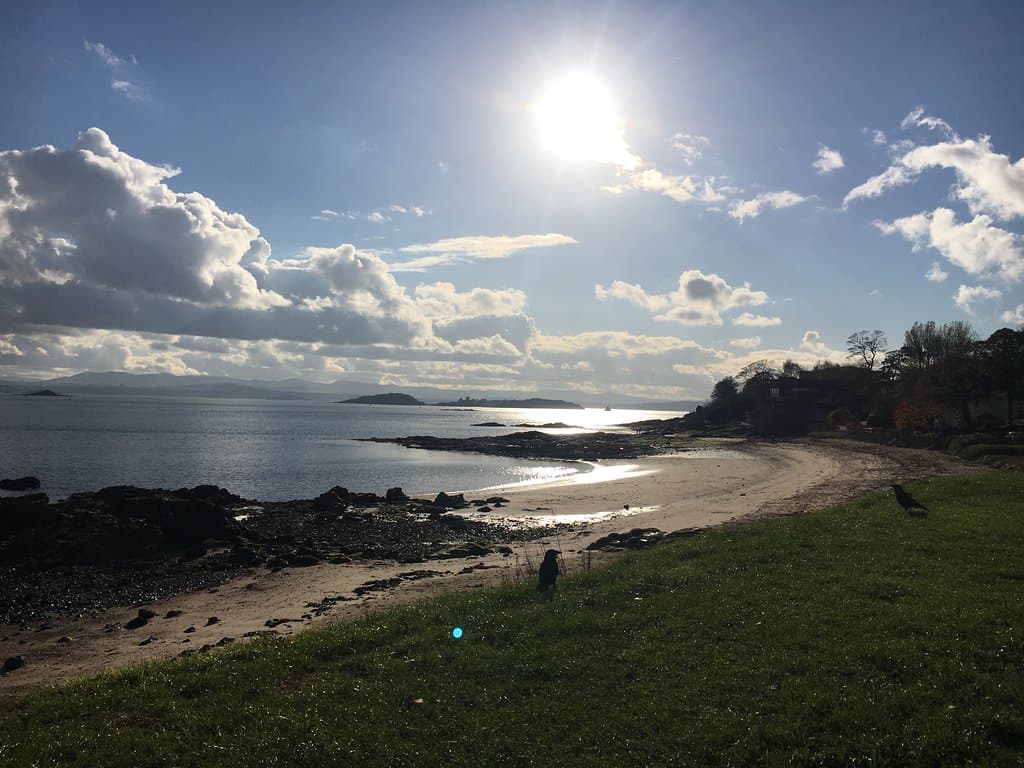 Aberdour Black Sands Beach