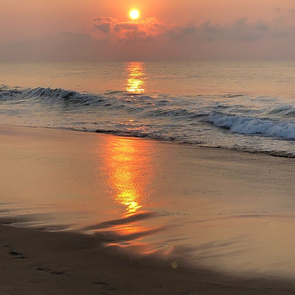 Sunrise from Puri Beach