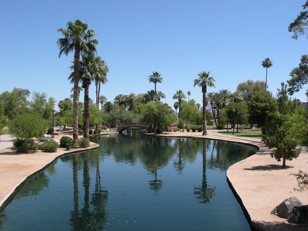 Encanto Park, Phoenix, Arizona - Maggio 2013