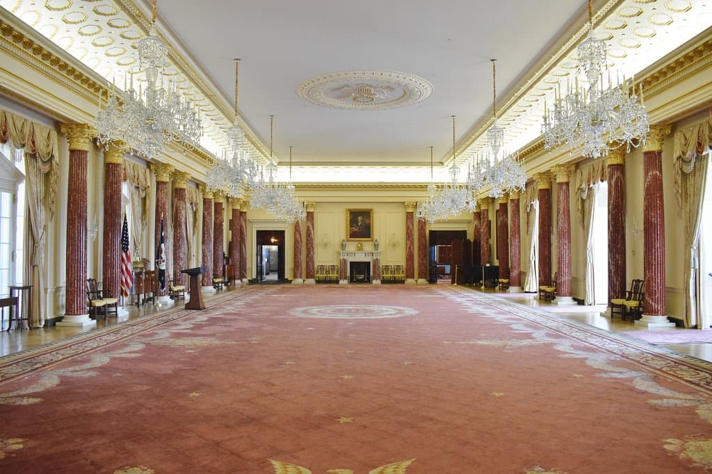 Reception hall