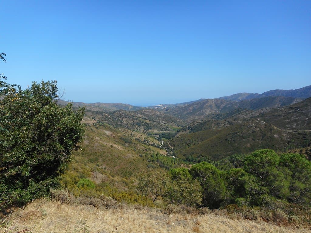 Col de Banyuls " Vue panoramique de Banyuls et la Méditerranée "