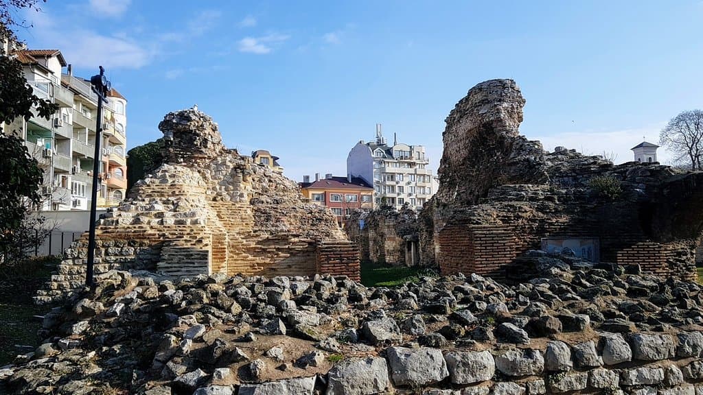Римские Термы в городе Варна Болгария