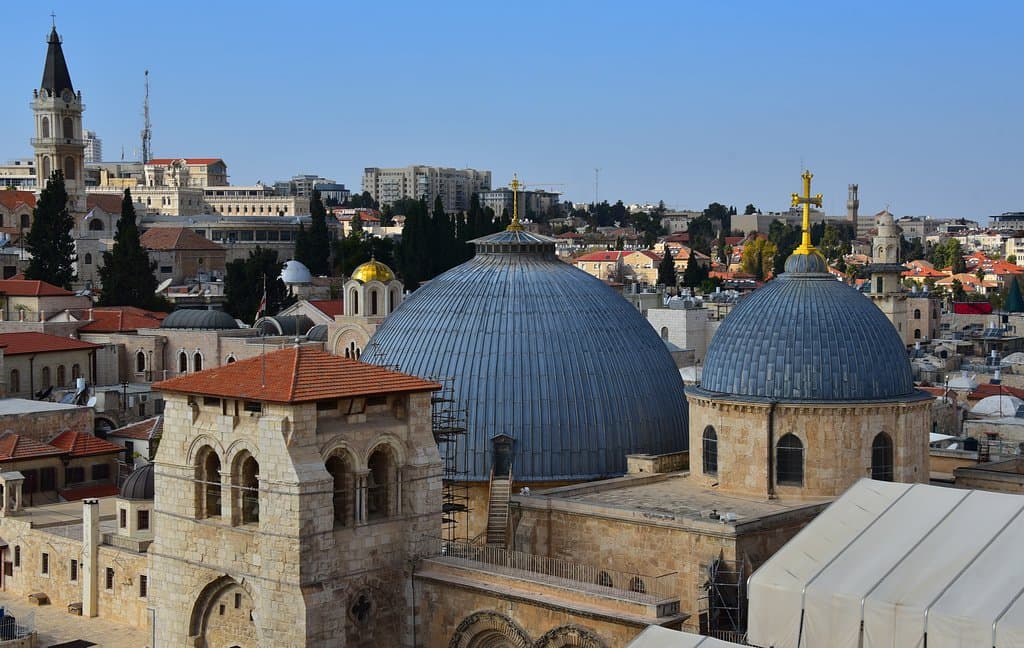 View from Bell tower of Lutheran Church of the Redeemer