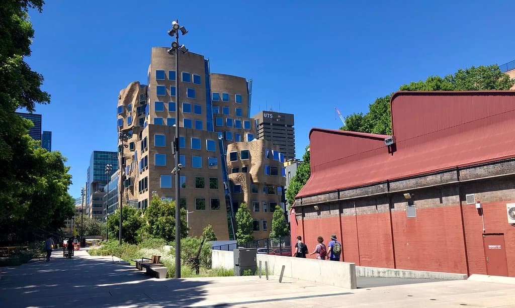 Buildings along the Goods Line