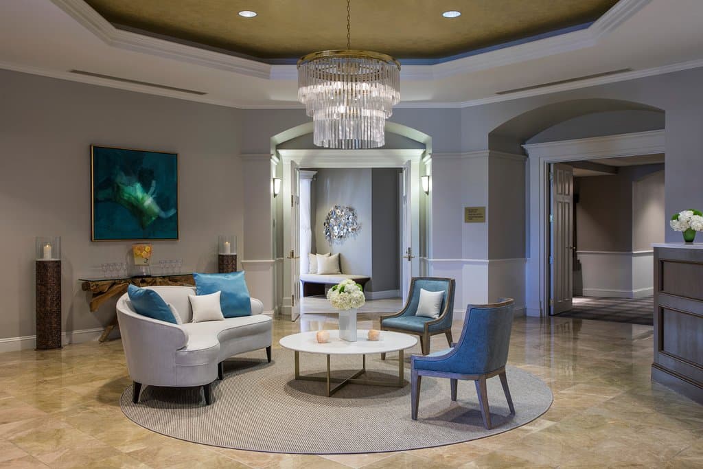The Spa at Ballantyne, Charlotte guest reception