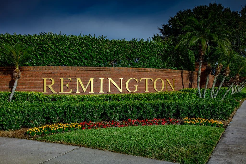 Remington Golf Club Entrance