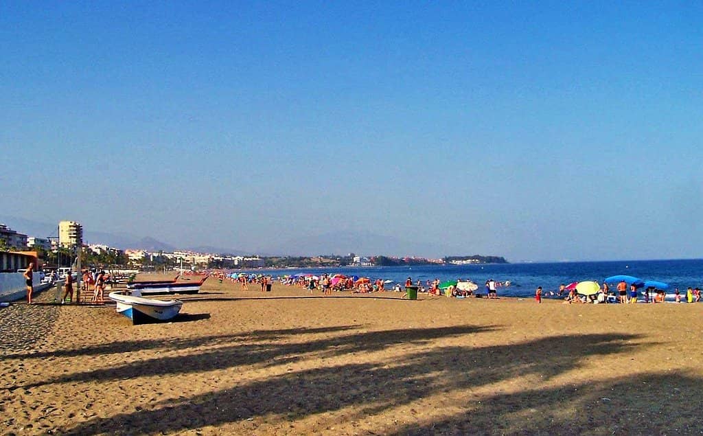 Expansive Sandy Shore