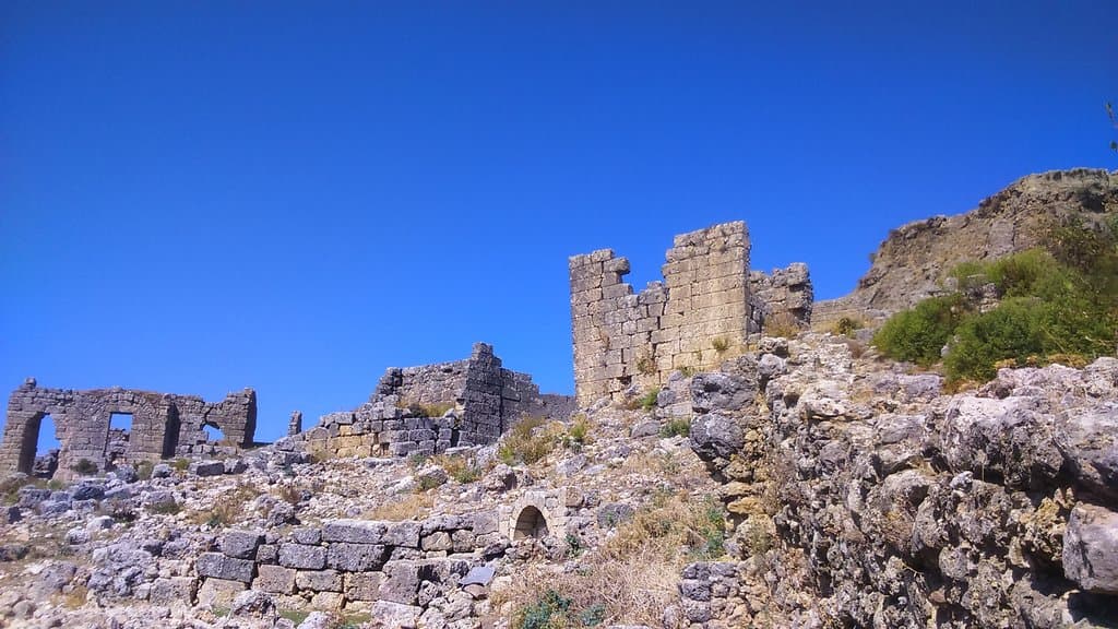 Sillyon ancient ruins