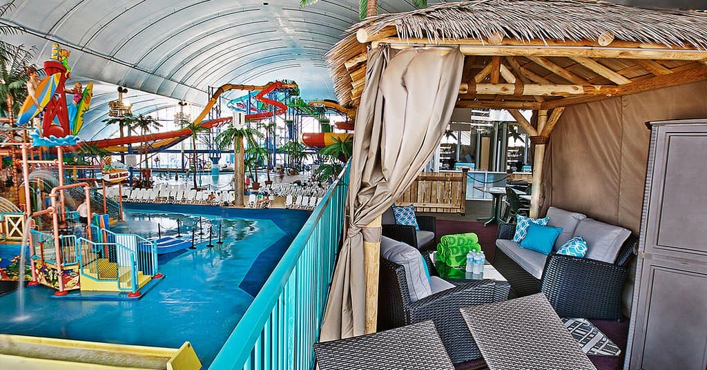 Make your day at Fallsview Indoor Waterpark special with a private Cabana Rental!