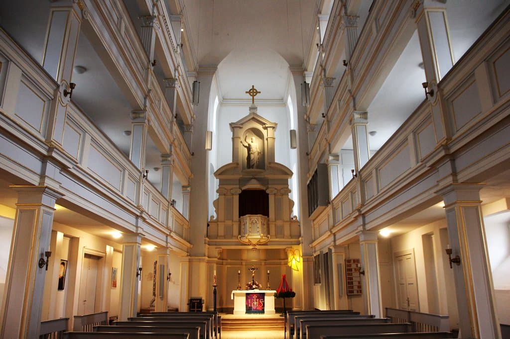 Im Inneren der Kirche