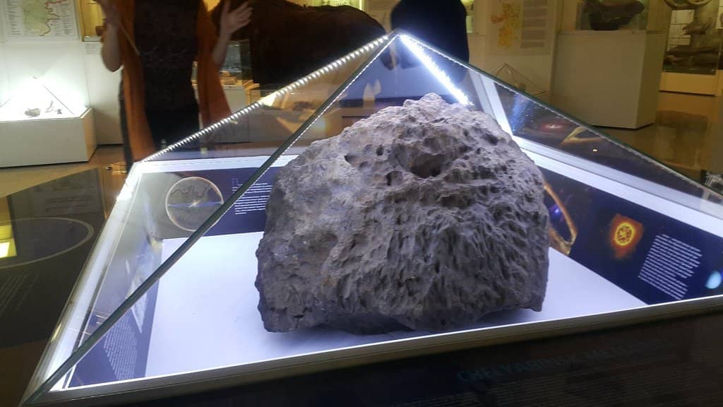 Chelyabinsk Meteorite Display