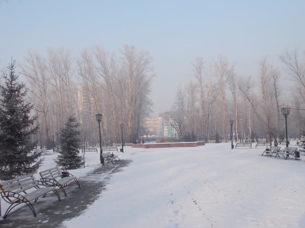 Victory Park, Abakan, Russian Siberia.