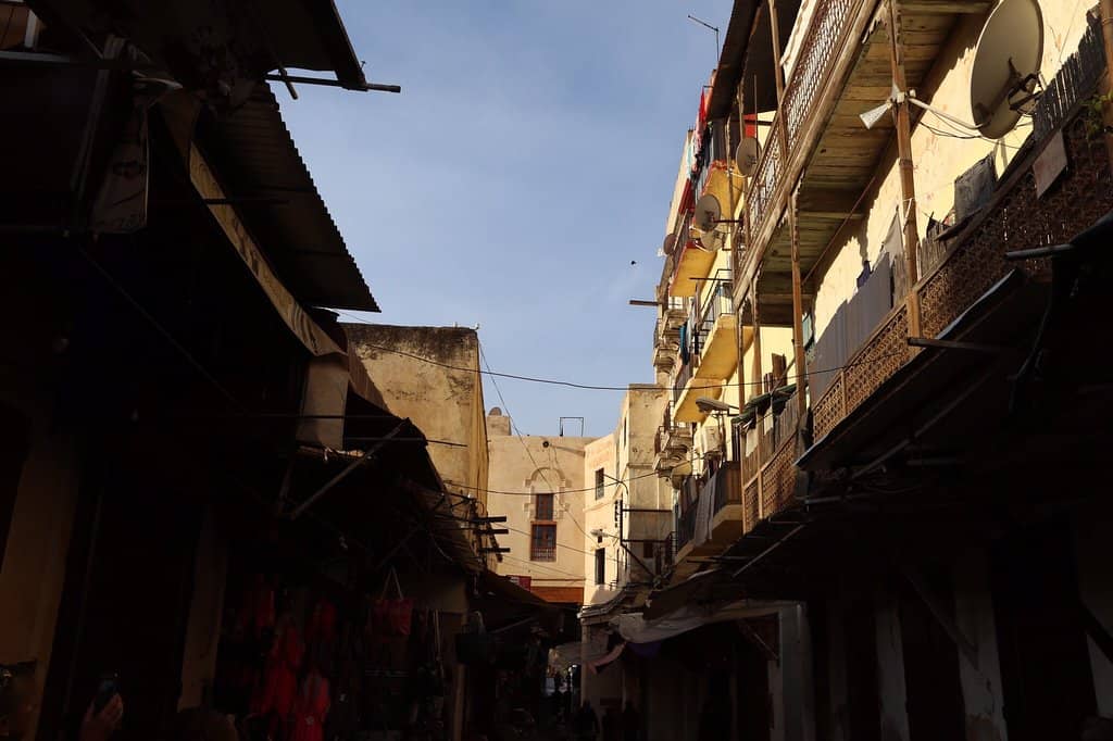 Vibrant Market Scene