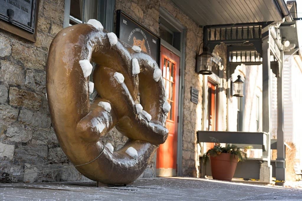 Freshly Baked Soft Pretzels