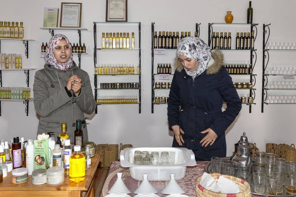 Argan Oil Extraction Demonstration