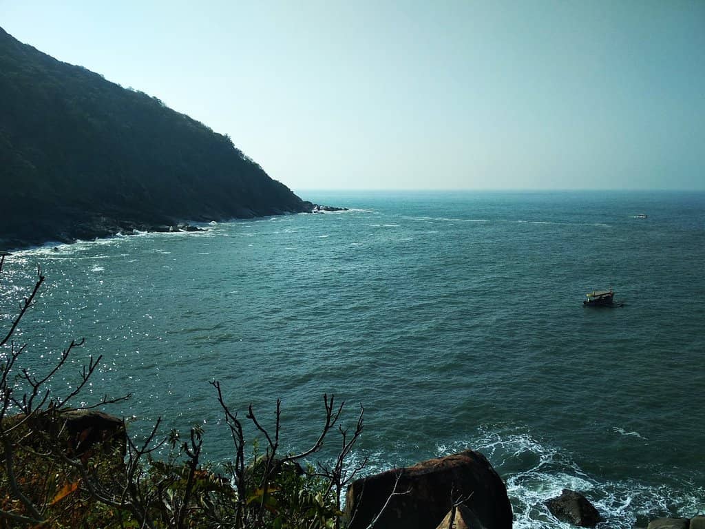 River Meets Sea Confluence