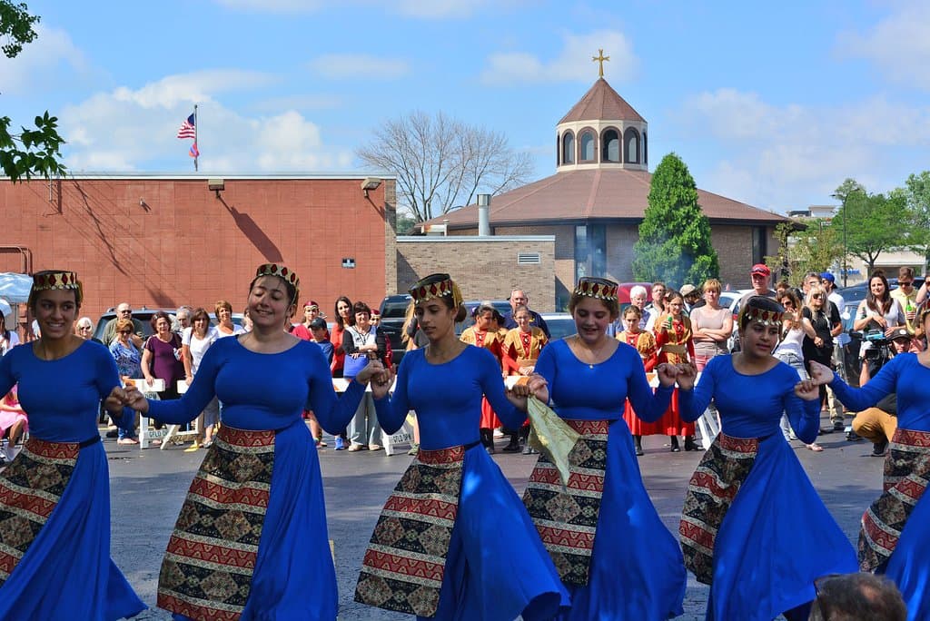 Sardarabad Dance Ensemble at Milwaukee Armenian Fest