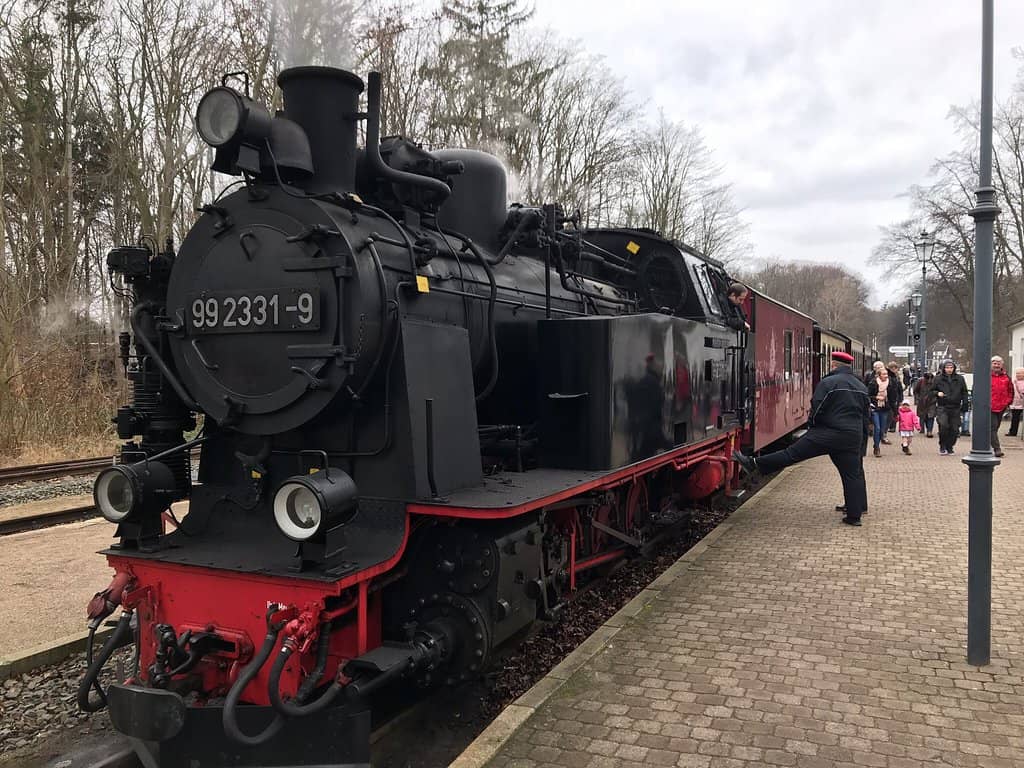 Riding Through Town Streets