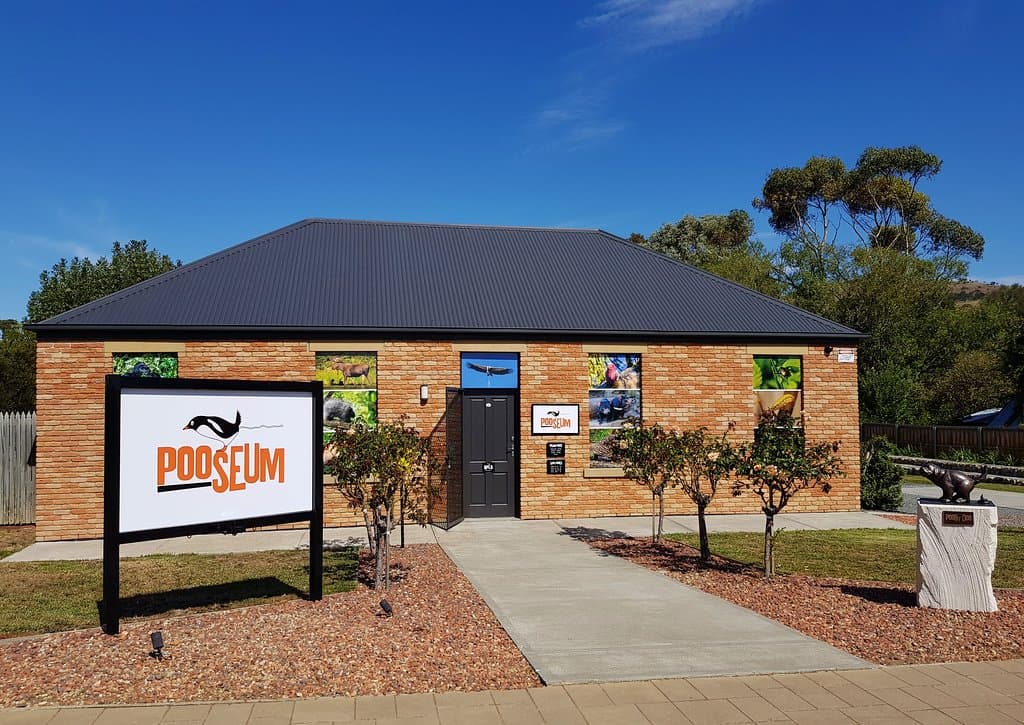 The Pooseum in Richmond, Tasmania is a new and unique science museum dedicated solely to animal droppings.