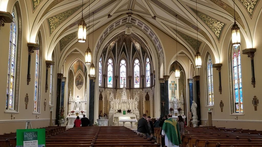 St. Patrick Church-South Bend Interior