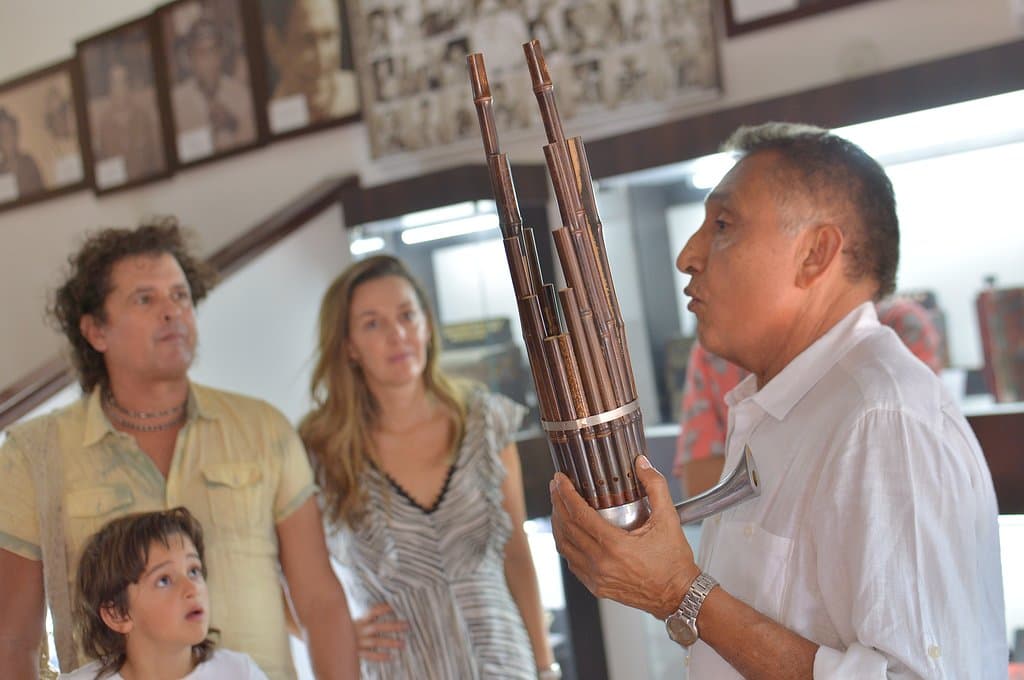 Carlos Vives en la Casa Beto Murgas - Museo del Acordeón Valledupar Colombia
