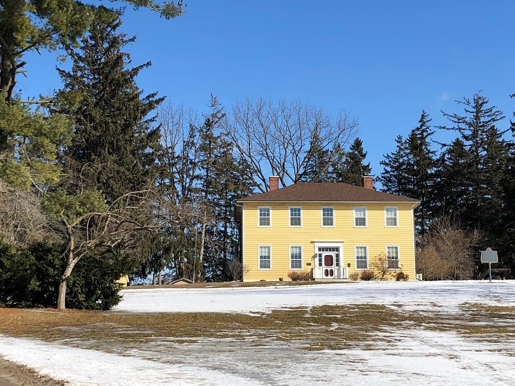 This quaint museum is situated in a quiet community in the north end of Brantford. The yellow 19th century farmhouse sits on a generous piece of land along with silos and a workshop. There’s a quiet serenity here.