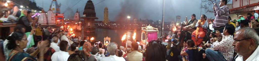 The Evening Ganga Aarti